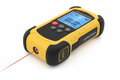 A compact and accurate laser distance measurer, capable of measuring distances up to 100 feet. Great for quick and precise measurements on construction sites.