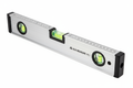 A durable aluminum 24-inch level with dual vials for precise measurements. Ideal for ensuring even surfaces during construction or installation work.